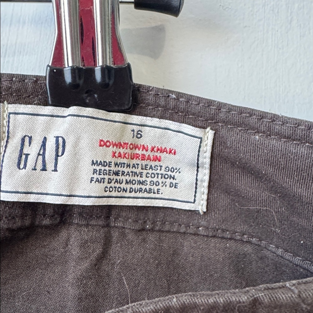 GAP Brown Downtown Khakis - Picture 3 of 5